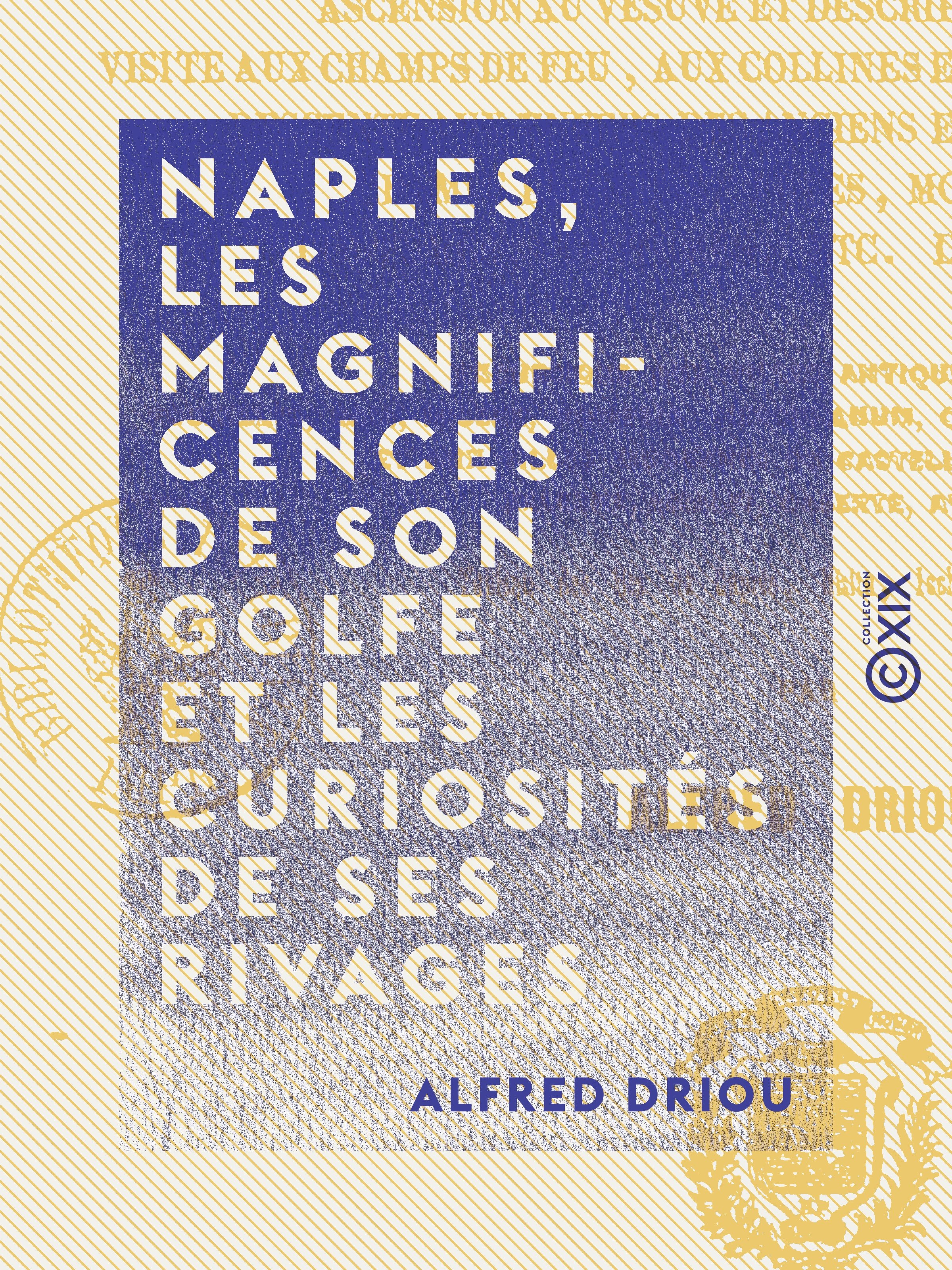 Couverture ebook de Naples, les magnificences de son golfe et les curiosités de ses rivages, de Alfred Driou