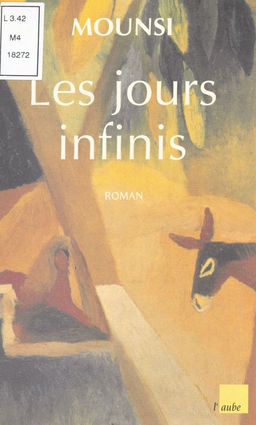 Couverture ebook de Les jours infinis, de Mounsi