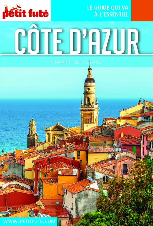 Couverture ebook de CÔTE D'AZUR 2021 Carnet Petit Futé, de Auzias, Labourdette