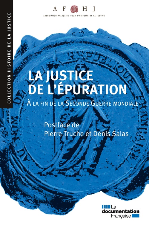 Couverture ebook de La justice de l'épuration, de Collectif