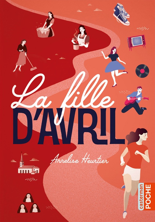 ebook cover of La fille d'avril, by Annelise Heurtier