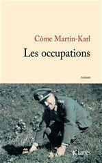 ebook cover of Les occupations, by Côme Martin-Karl