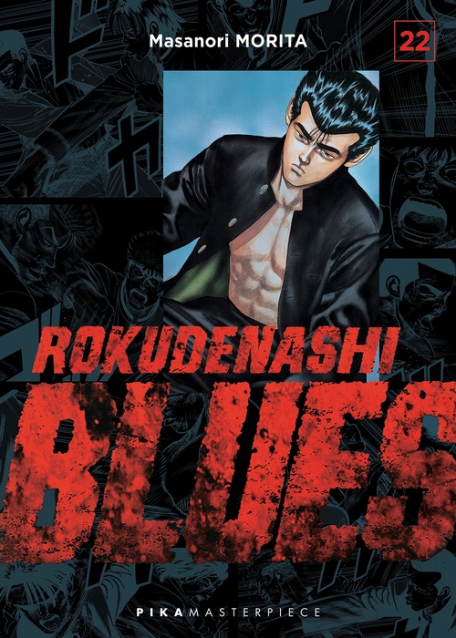 ebook cover of Rokudenashi Blues T22, by Masanori Morita