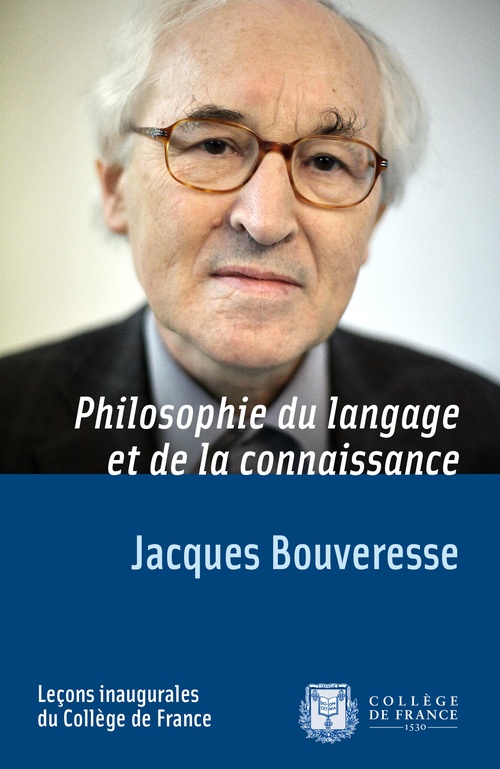 ebook cover of Philosophie du langage et de la connaissance, by Jacques Bouveresse