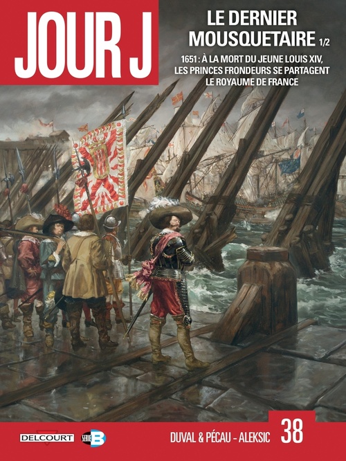 ebook cover of Jour J T38 - Le Dernier Mousquetaire 1/2, by Fred Blanchard
