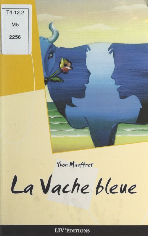 ebook cover of La vache bleue, by Yvon Mauffret