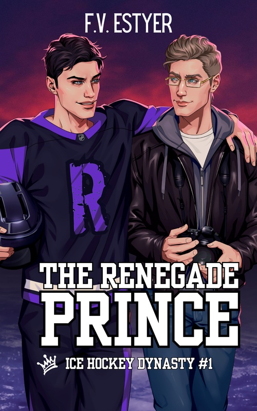 ebook cover of The Renegade Prince, by F. V. Estyer