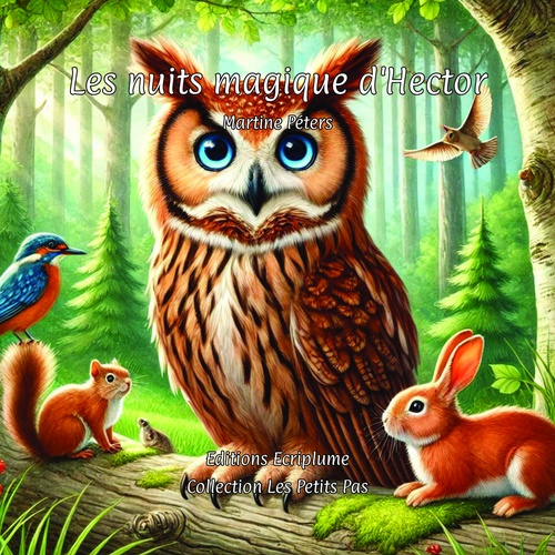 Couverture ebook de Les nuits magiques d'Hector, de Martine Peters