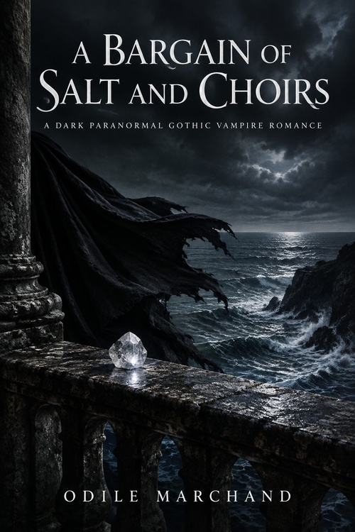 Couverture ebook de A Bargain of Salt and Choirs, de Odile Marchand