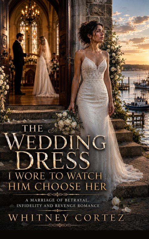 Couverture ebook de The Wedding Dress I Wore To Watch Him Choose Her, de Whitney Cortez