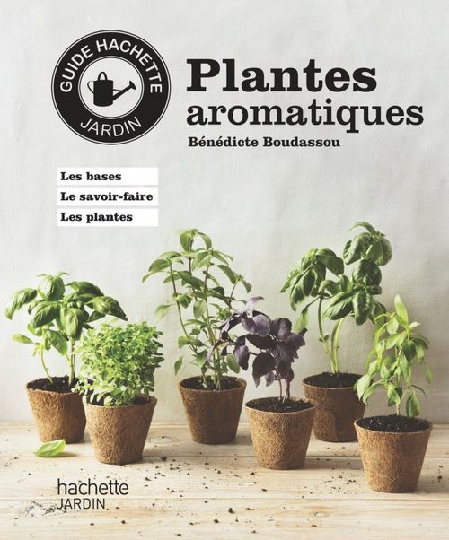 Couverture ebook de Plantes aromatiques, de Bénédicte Boudassou