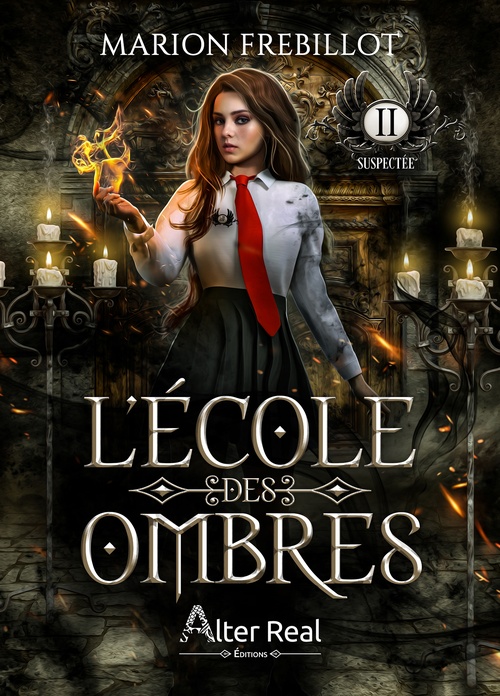 Couverture ebook de Suspectée, de Manon Frebillot