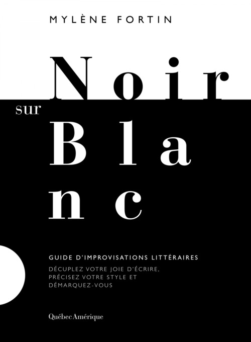 ebook cover of Noir sur blanc, by Fortin Mylene