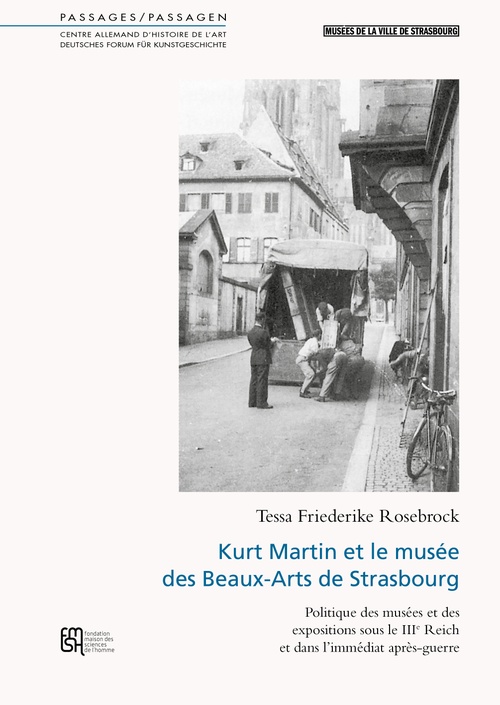 Couverture ebook de Kurt Martin et le musée des Beaux-Arts de Strasbourg, de Tessa Friederike Rosebrock