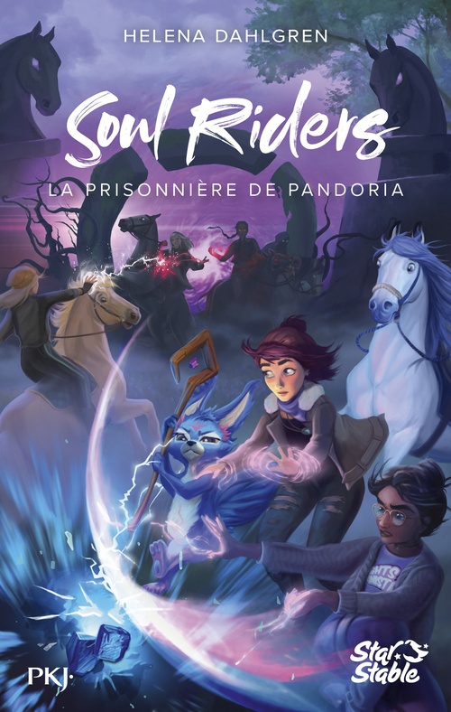 ebook cover of Soul Riders - Cycle II - Tome 2 La prisonnière de Pandoria, by Helena Dahlgren