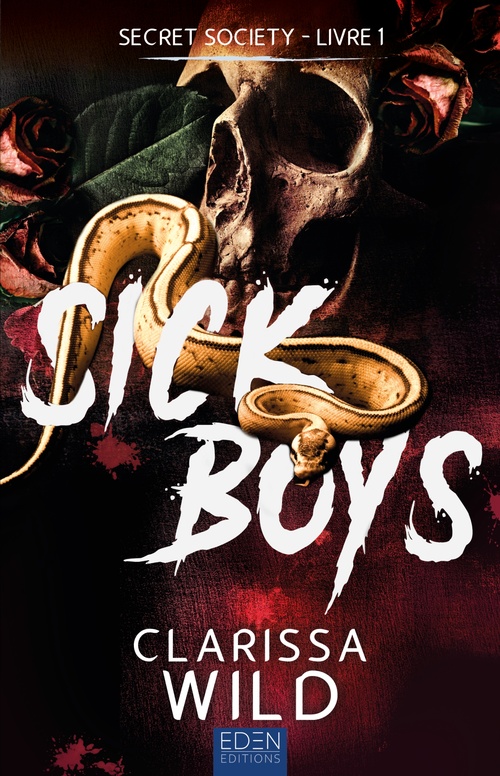 Couverture ebook de Secret society T1, de Clarissa Wild