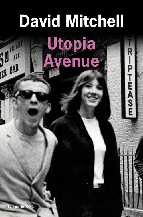 ebook cover of Utopia Avenue, by David Mitchell