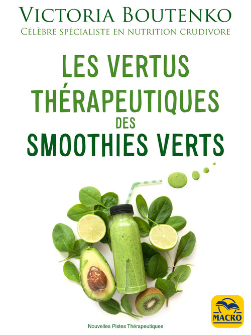 Couverture ebook de Les vertus thérapeutiques des smoothies verts, de Victoria Boutenko