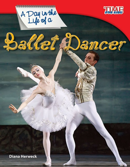 Couverture ebook de A Day in the Life of a Ballet Dancer, de Diana Herweck