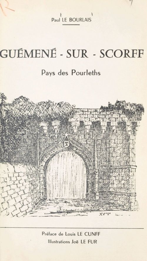 Couverture ebook de Guémené-sur-Scorff, de Paul Le Bourlais