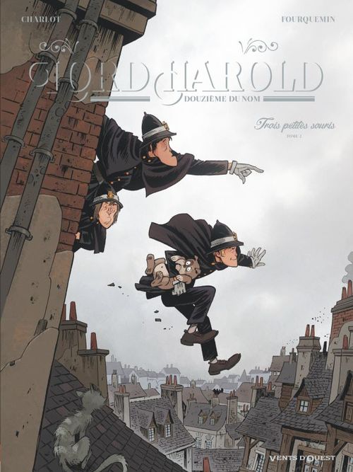 Couverture ebook de Les Enquêtes de Lord Harold, douzième du nom - Tome 02, de Xavier Fourquemin