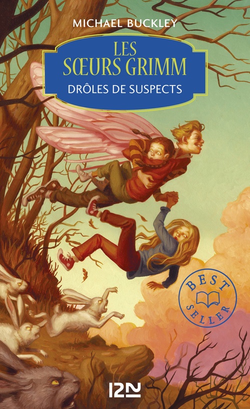 Couverture ebook de Les soeurs Grimm - tome 2 Drôles de suspects, de Michael Buckley
