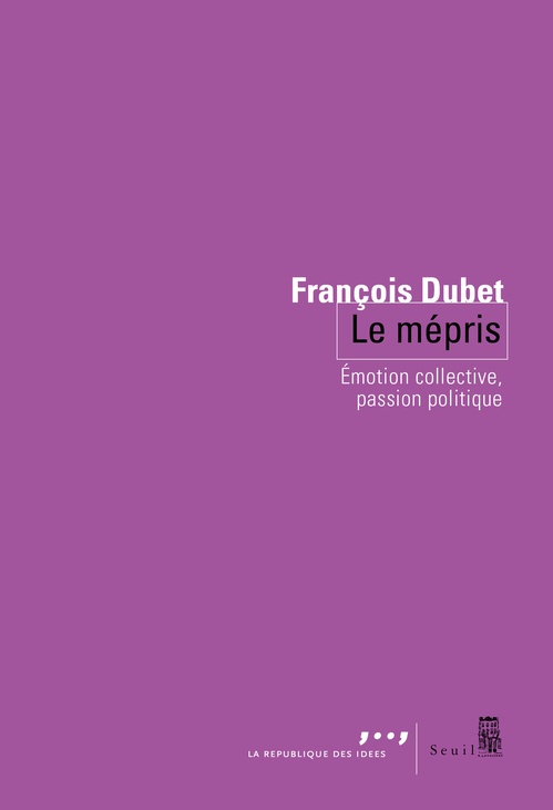 ebook cover of Le Mépris, by François Dubet