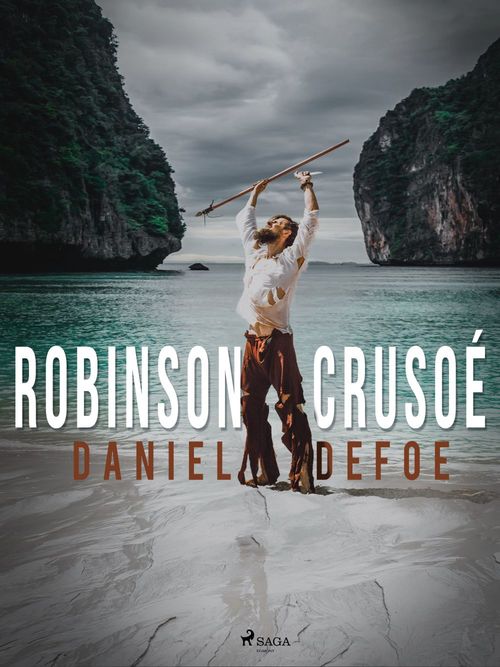 ebook cover of Robinson Crusoé, by Daniel Defoe