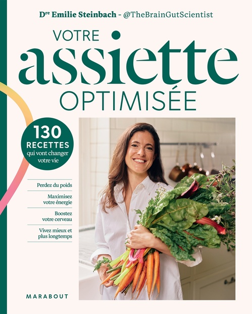 Couverture ebook de Votre assiette optimisée, de Emilie Steinbach