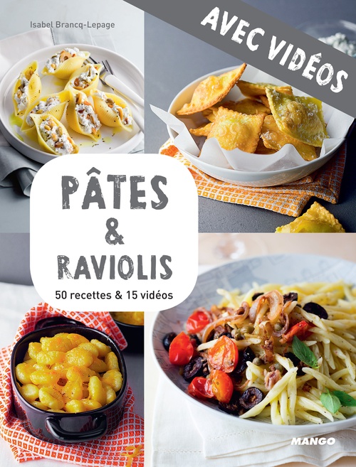 ebook cover of Pâtes & raviolis - Avec vidéos, by Isabel Brancq-lepage