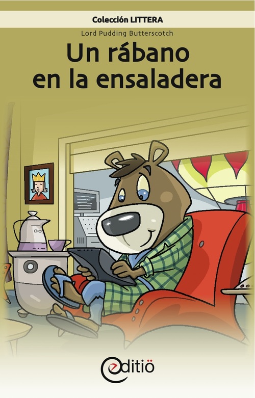 Couverture ebook de Un rábano en la ensaladera, de Martin Poulin
