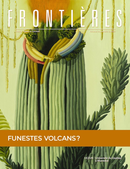Couverture ebook de Frontières. Vol. 34 No. 2, 2023, de Julie Hermesse, Kerby C. Alvarez, Lionel Simon, Martin Pierre, Valerie Bourgeois, Caroline Kempeneers, Frederic Laugrand