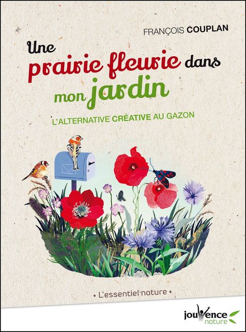 Couverture ebook de Une prairie fleurie dans mon jardin, de François Couplan