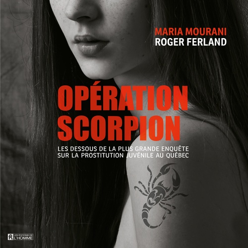Couverture audiobook de Opération Scorpion, de Roger Ferland
