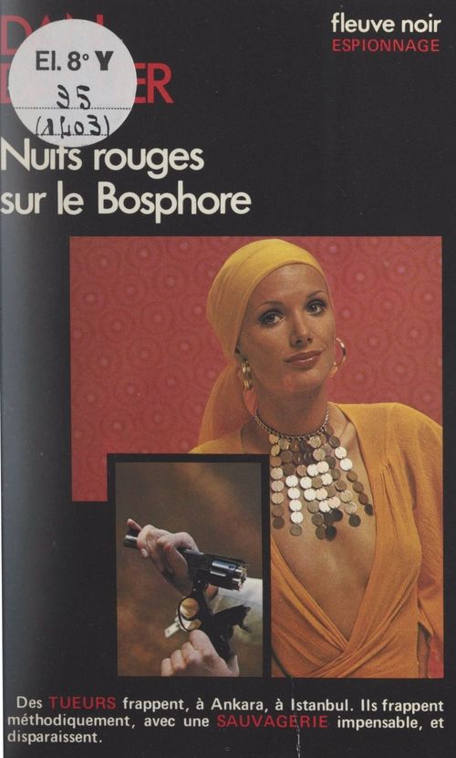 Couverture ebook de Nuits rouges sur le Bosphore, de Dan Dastier