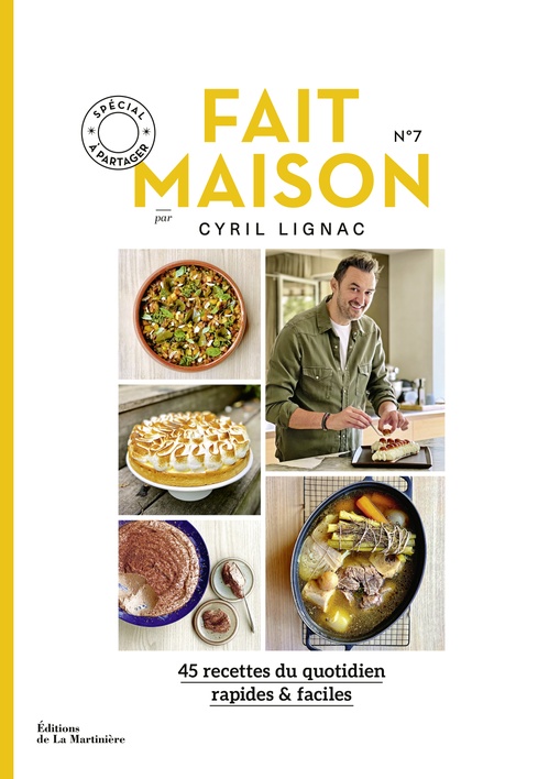 Couverture ebook de Fait maison n°7, de Cyril Lignac