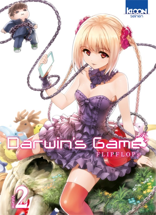 ebook cover of Darwin's Game T02, by Flipflop's
