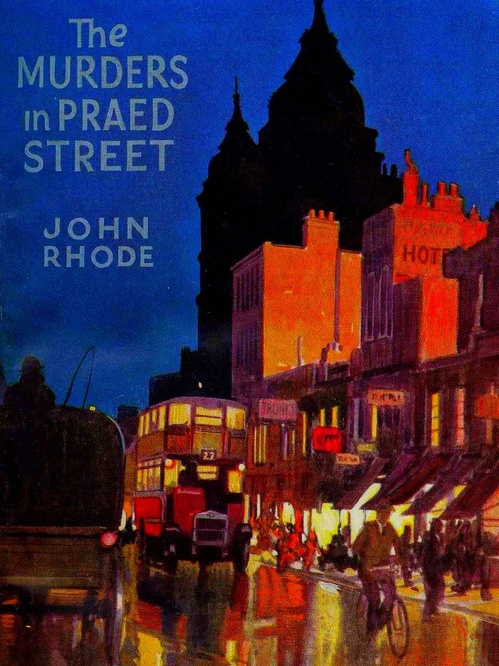 ebook cover of The Murders in Praed Street, by John Rhode