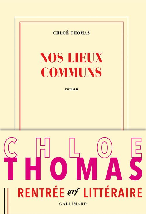 Couverture ebook de Nos lieux communs, de Chloé Thomas