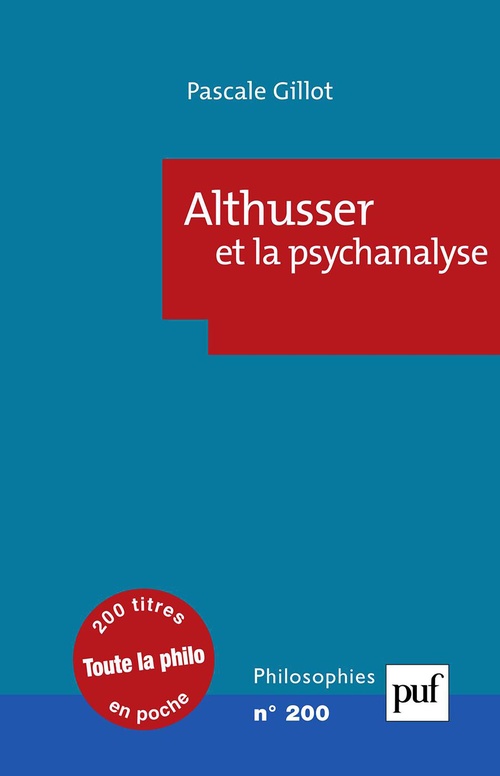 ebook cover of Althusser et la psychanalyse, by Pascale Gillot