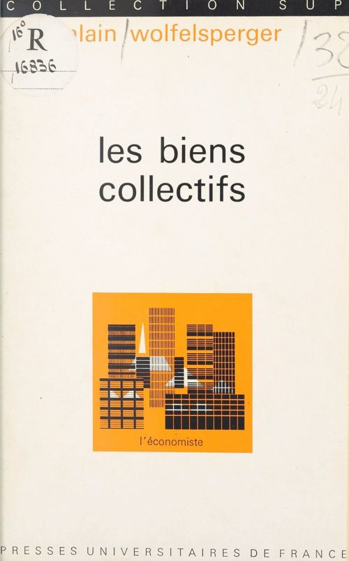 ebook cover of Les biens collectifs, by Alain Wolfelsperger
