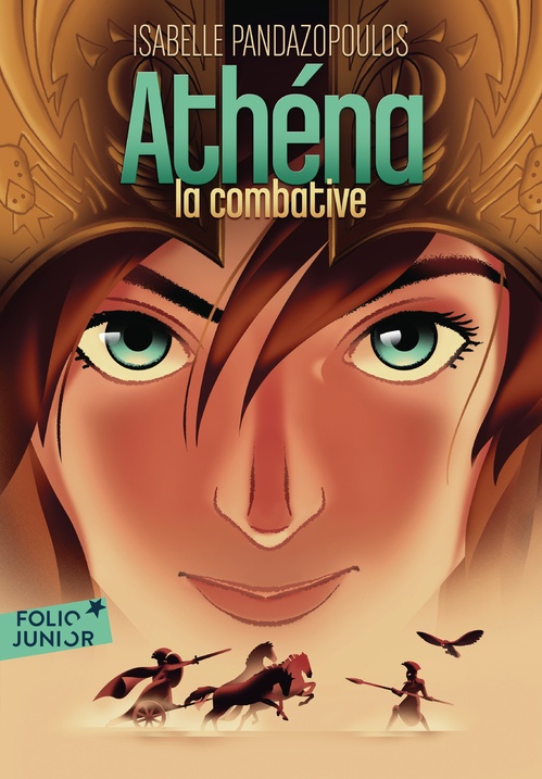 Couverture ebook de Athéna la combative, de Isabelle Pandazopoulos