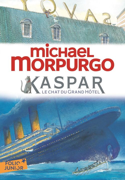 Couverture ebook de Kaspar, le chat du Grand Hôtel, de Michael Morpurgo