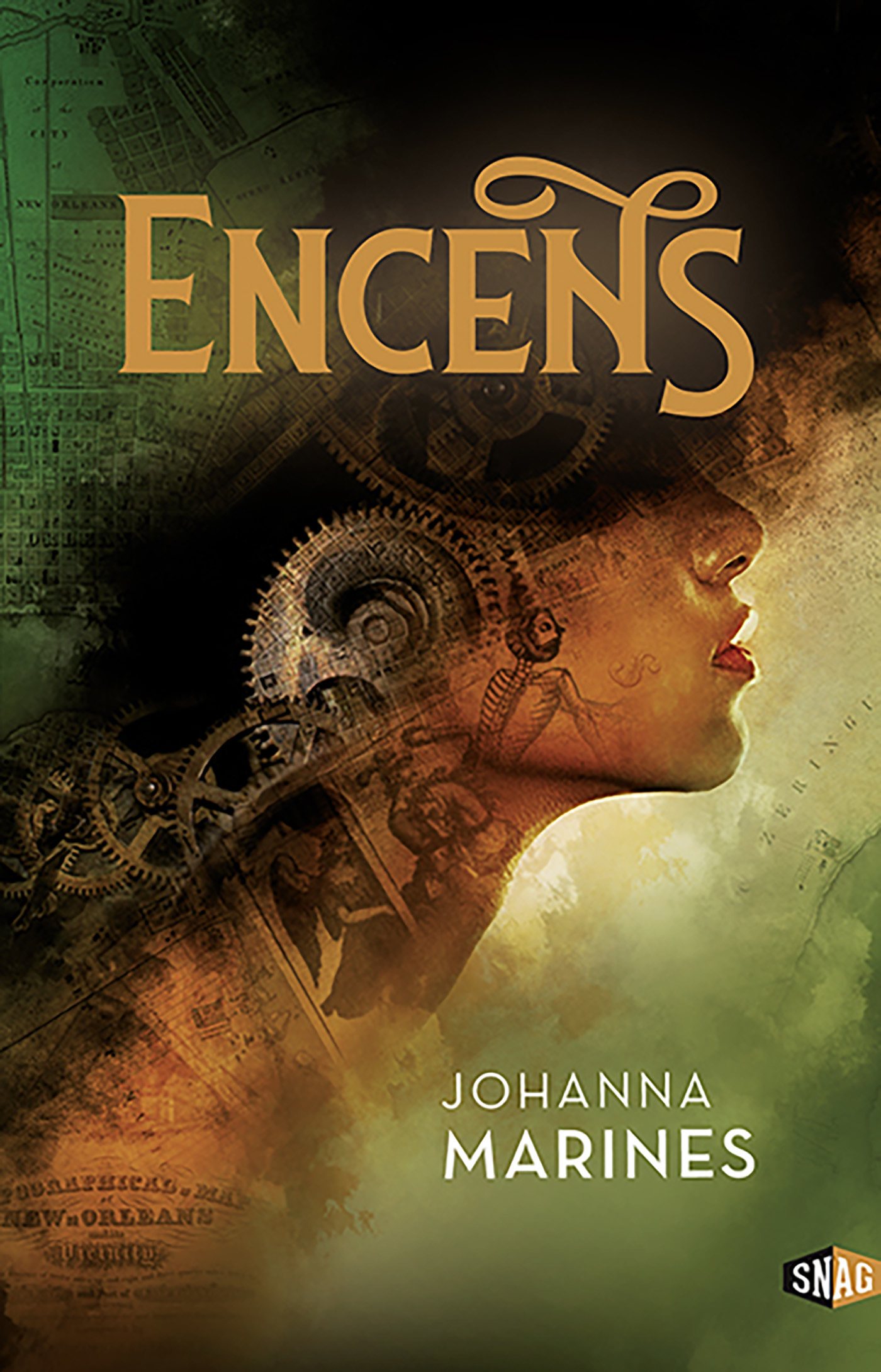 ebook cover of Encens, by Johanna Marines