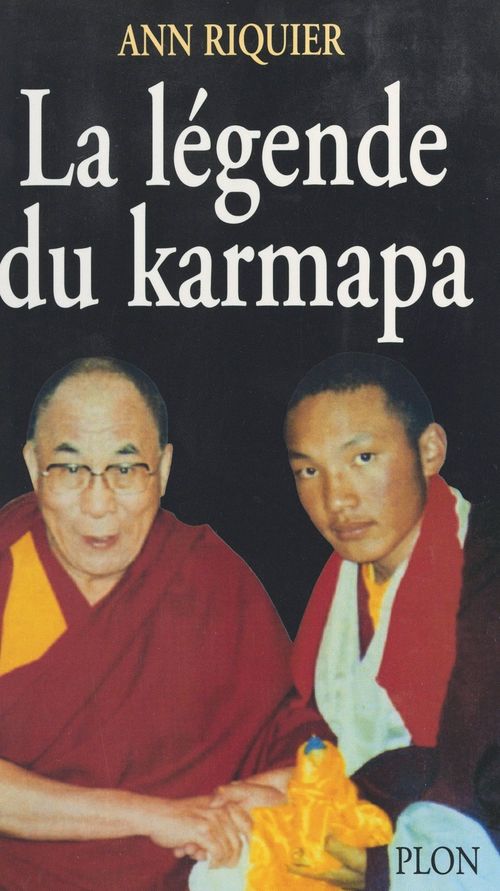 Couverture ebook de La légende du karmapa, de Ann Riquier