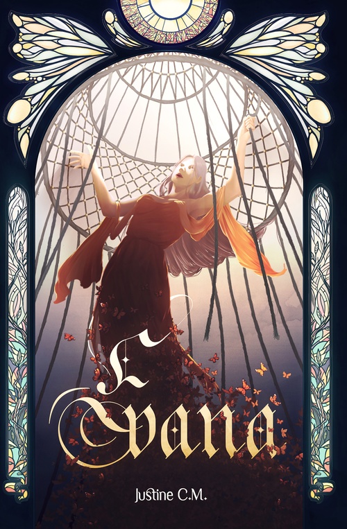 ebook cover of Evana, by Justine C. M.