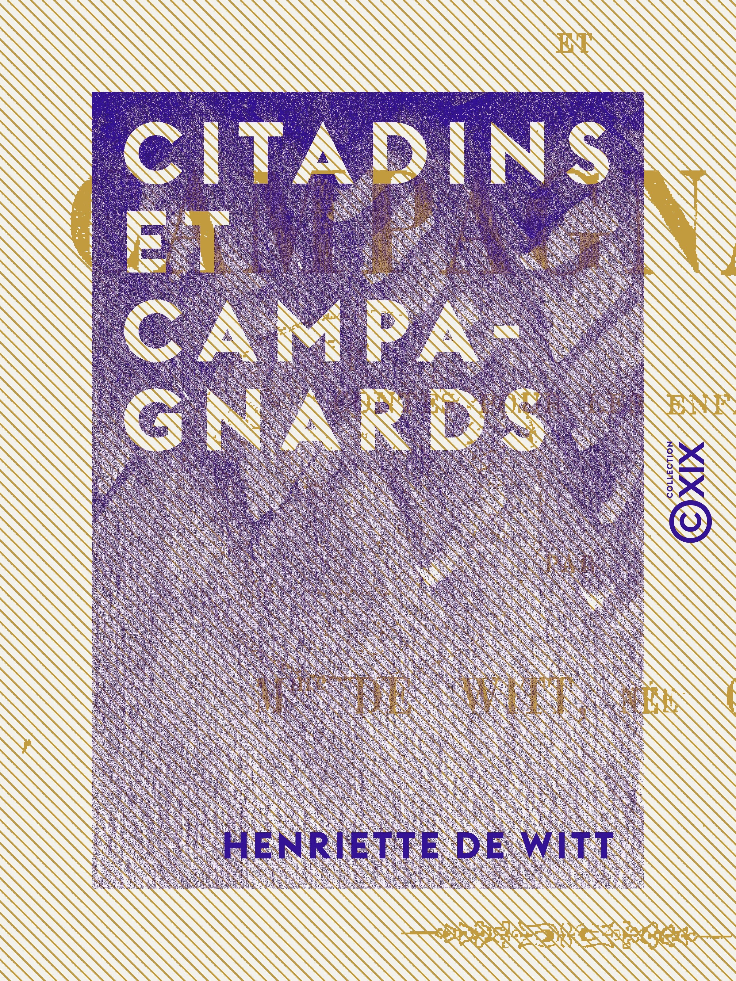 Couverture ebook de Citadins et Campagnards - Contes pour les enfants, de Henriette De Witt