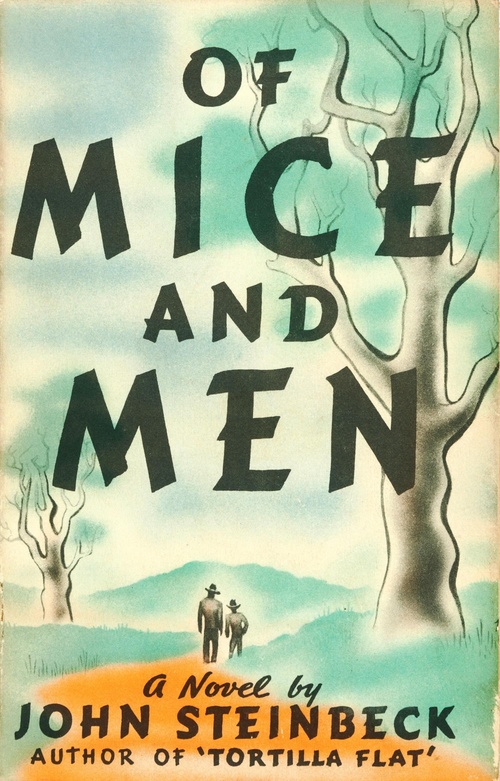 ebook cover of Of Mice and Men, by John  Stainbeck