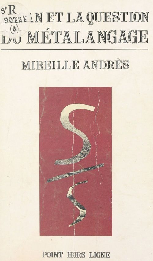 Couverture ebook de Lacan et la question du métalangage, de Andres
