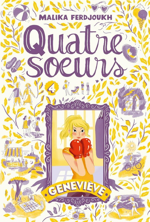 ebook cover of Quatre soeurs - Tome 4 - Geneviève, by Malika Ferdjoukh